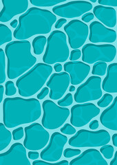 Water effect. Abstract design