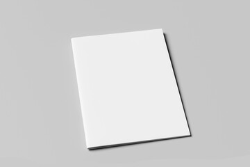Blank Cover Of Magazine, Book, Booklet, Brochure.