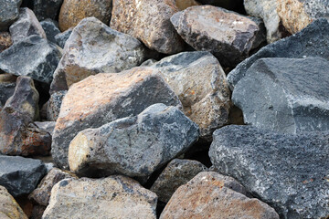 Fototapeta na wymiar full frame of granite rock 