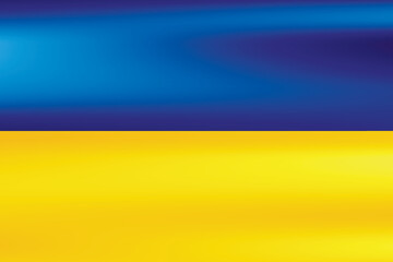 Flag of Ukraine. Ukrainian national symbol in official colors. Template icon. Abstract vector background