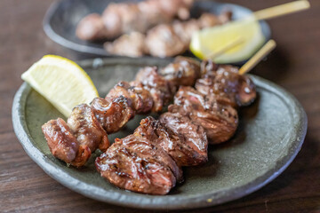 ハツと砂肝の串焼きビッグサイズ