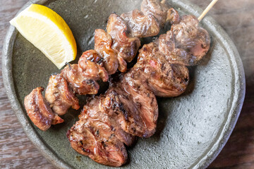 ハツと砂肝の串焼きビッグサイズ