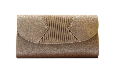Clutch bag, Female bag Isolated on transparent background - PNG format.