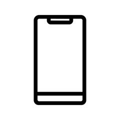 Marketing mobile phone icon illustration