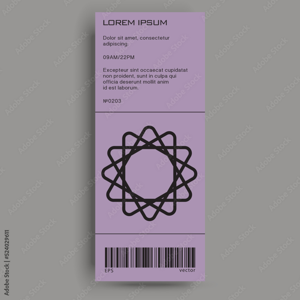 Poster brutalist poster design template layout with bold typography and brutal vector pattern with abstract