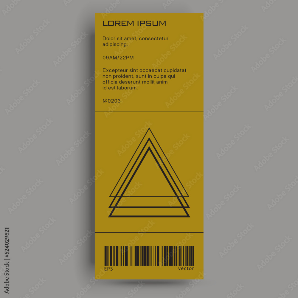 Poster brutalist poster design template layout with bold typography and brutal vector pattern with abstract