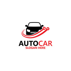 auto car logo vector design template