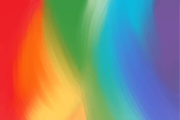 Obraz premium Acrylic background, in the colors of the rainbow, multicolored