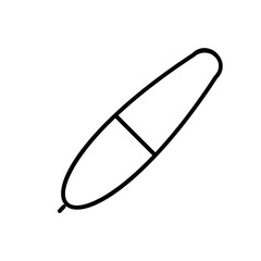 illustration of a pencil