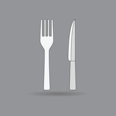 fork and knife