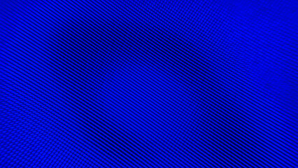 Macro shot of blue color lcd screen close up view