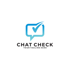 chatting logo logo vector design template
