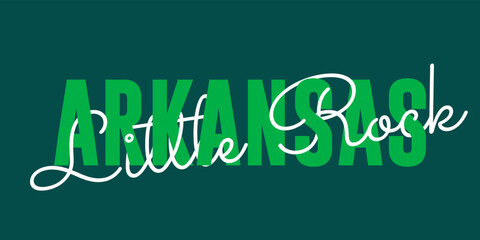 Fototapeta na wymiar T-shirt stamp graphic, wear typography emblem Arkansas, Little Rock vintage tee print, athletic apparel design shirt graphic print