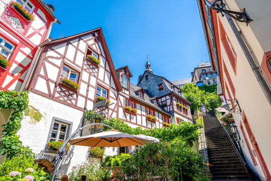 Altstadt von Beilstein, Moseltal, Deutschland 