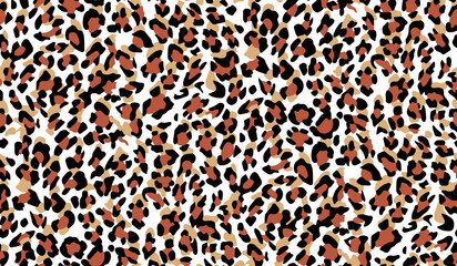 Abstract Seamless Multicolored Vector Leopard Spots Seamless Pattern Trendy Fashion Colors New Season Allover Fabric Print Design Modern Tiny Dots
