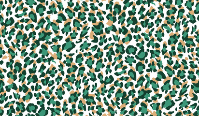 Abstract Seamless Multicolored Vector Leopard Spots Seamless Pattern Trendy Fashion Colors New Season Allover Fabric Print Design Modern Tiny Dots
