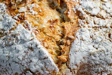 loaf of bread with seeds