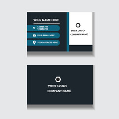 Fototapeta na wymiar Modern Business card template design