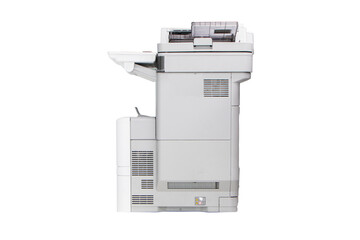 Photocopier, network printer is office worker tool equipment scanning and copy paper xerox...