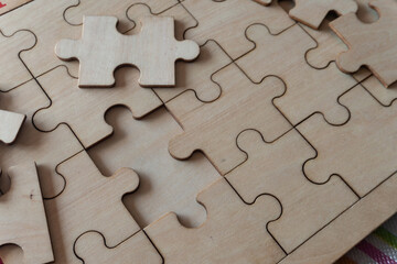 missing one piece of jigsaw puzzle wood it means importance key lose