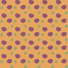 Pattern design template with ornament motif. repeat and seamless textile. decorative graphic in flat style