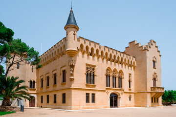 Fototapeta na wymiar Castle of Vila-seca, in Vila-seca, Spain