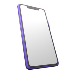 3d Smartphone icon, for UI, poster, banner, social media post. 3D rendering