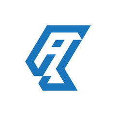AS Combination Logo with unique concept