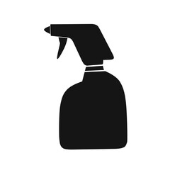 spray bottle icon with trendy design