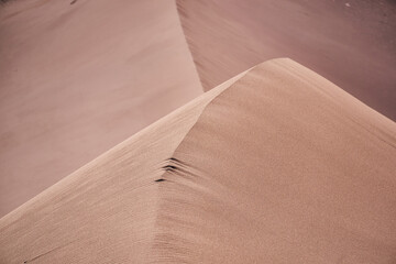 sand dunes in the atacama desert
