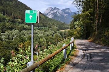 Austria long-distance cycling route