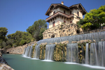 Gairaut Waterfall in Nice, South of France