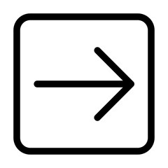 rectangle right arrow