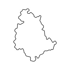 Umbria Map. Region of Italy. Vector illustration. - obrazy, fototapety, plakaty