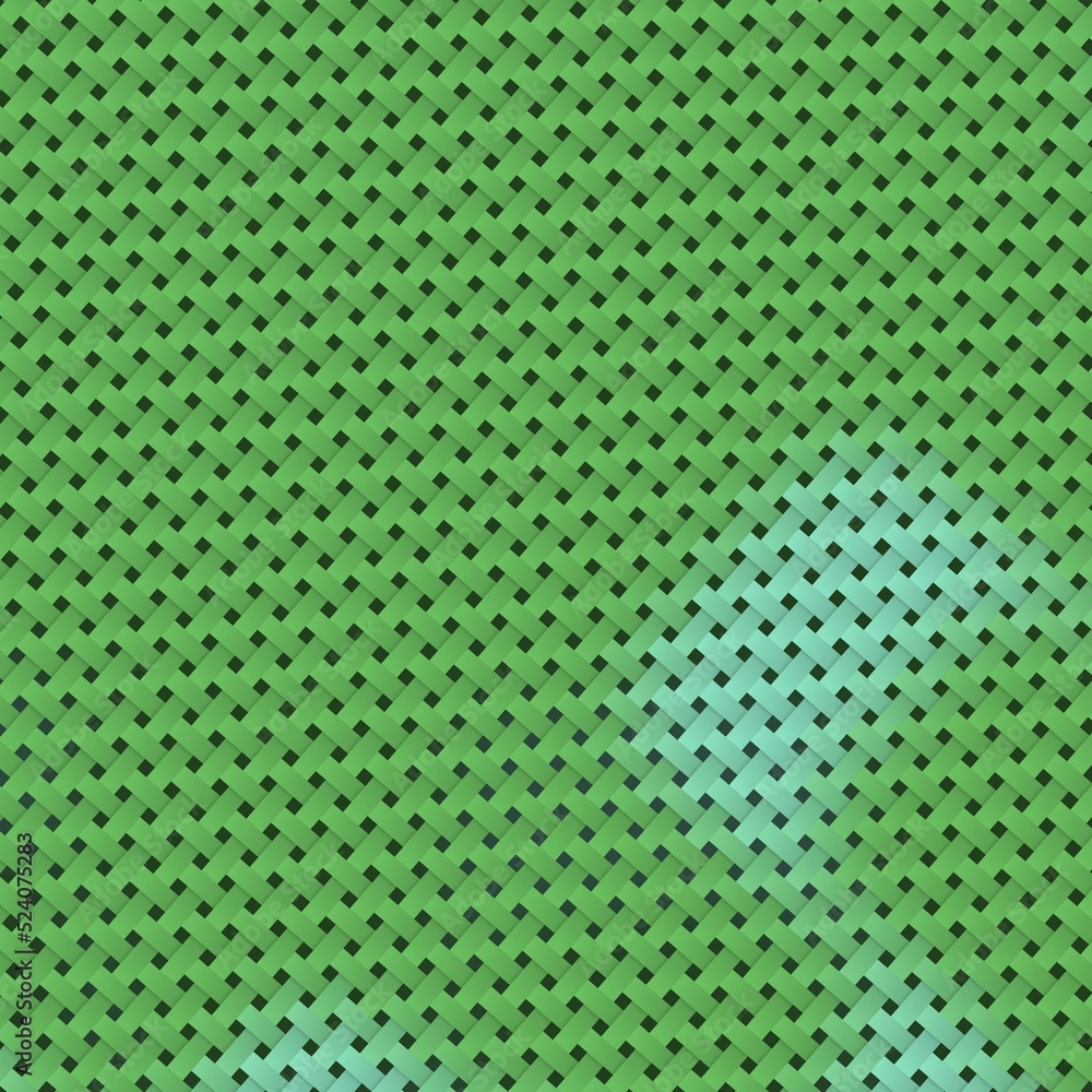 Poster an interlaced fiber checkered surface elements wicker plastic weave pattern texture background.