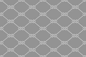 Fototapeta premium The geometric pattern with lines. Seamless vector background. White and gray texture. Graphic modern pattern. Simple lattice graphic design.