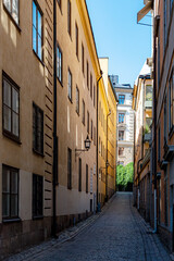 Fototapeta na wymiar Stockholm Gamla Stan Packhusgrand