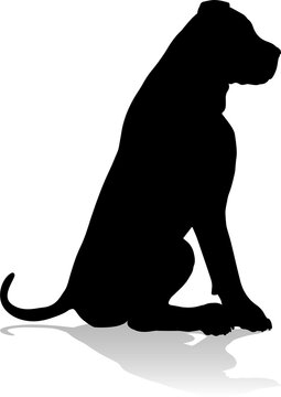 recommend clip art: Dog Silhouette Pet Animal