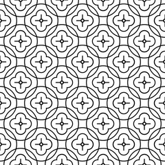 Vector seamless with geometric Japanese pattern