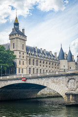 Fototapeta na wymiar The Conciergerie building in Paris, France