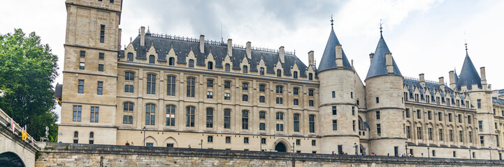  The Conciergerie building in Paris, France