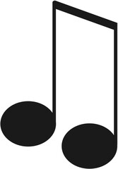 Music note icon