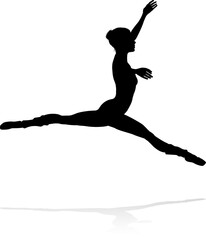 Ballet Dancer Silhouette