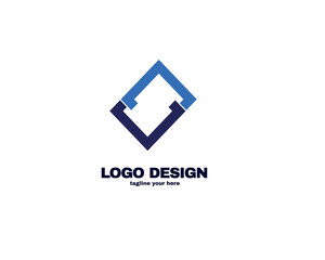 modern and simple design concept. logo with simple and gradient color template logo for company vector file eps 10