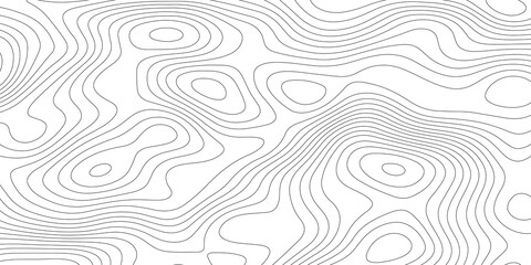 Abstract background with Black and white abstract background . Abstract topographic contours map background .Topographic background and texture, monochrome image. Topographic background and texture .