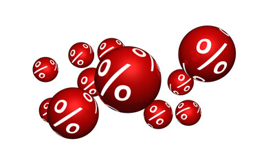 percent sign percentage icon interest rate