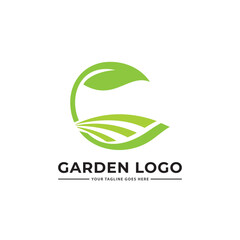 Simple farm logo. Farm animal sign. Green logotype for farm. Symbol for agricultural products.