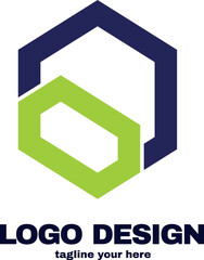 simple and modern design concept logo with simple and gradient color template logo for company vector file eps 10