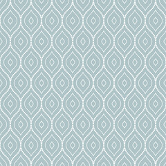 Seamless light blue and white ornament. Modern background. Geometric modern pattern