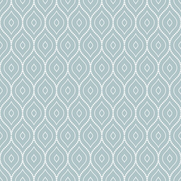 Seamless light blue and white ornament. Modern background. Geometric modern pattern